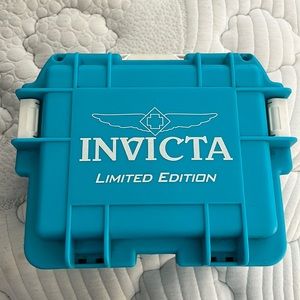 Invicta Limited Edition Blue Storage Box